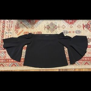 Topshop off the shoulder blouse